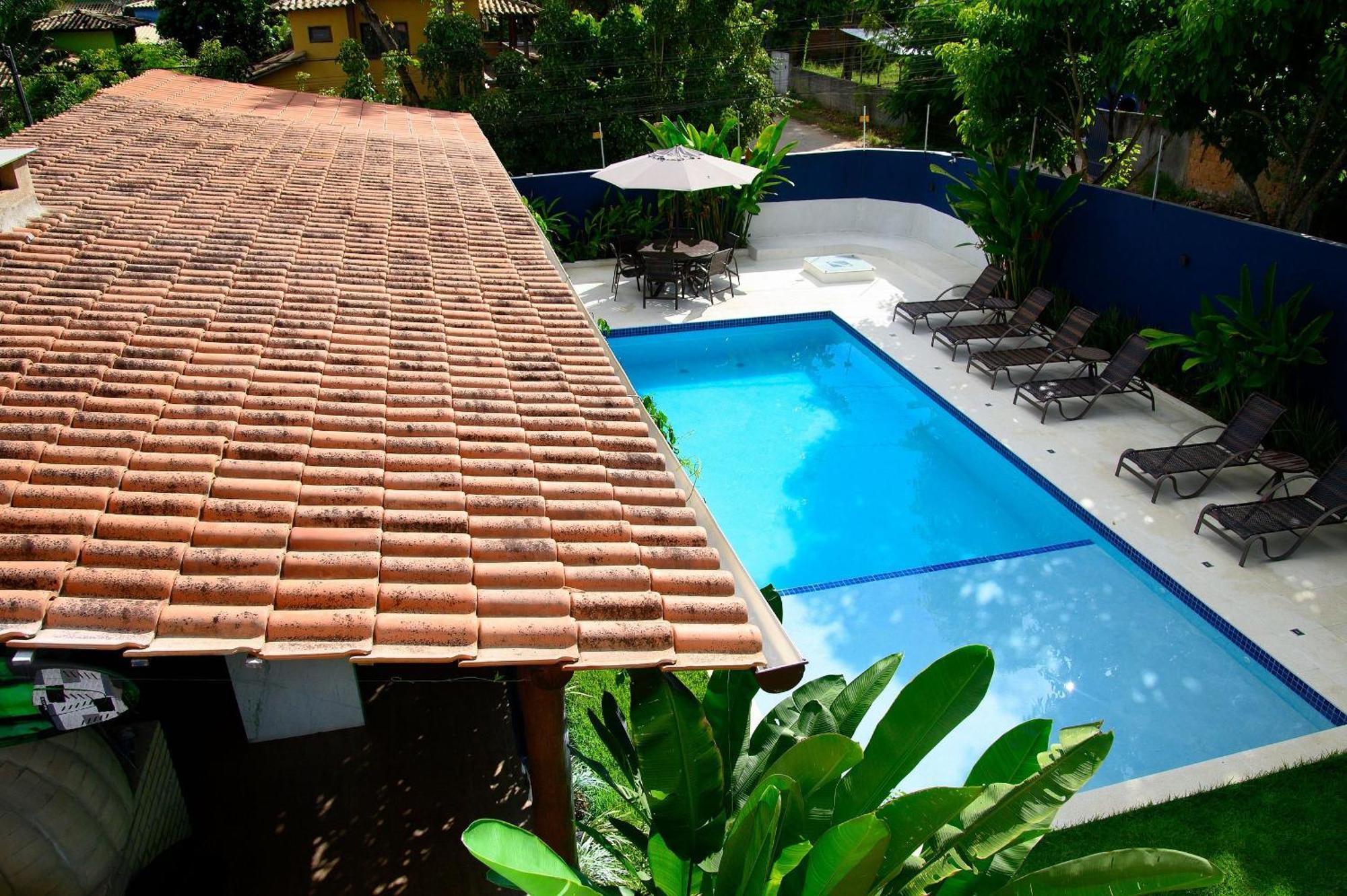 Aqui Bate A Brisa Pousada Porto Seguro Esterno foto